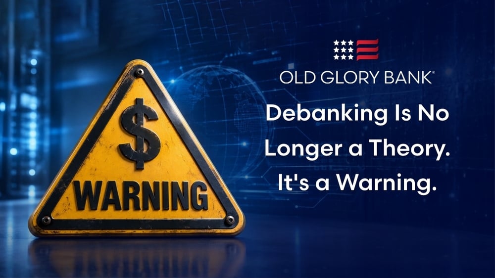 Debanking Is No Longer a Theory. It's a Warning.