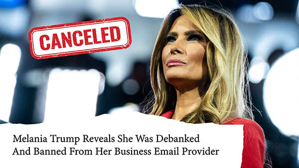 Melanie Trump headline